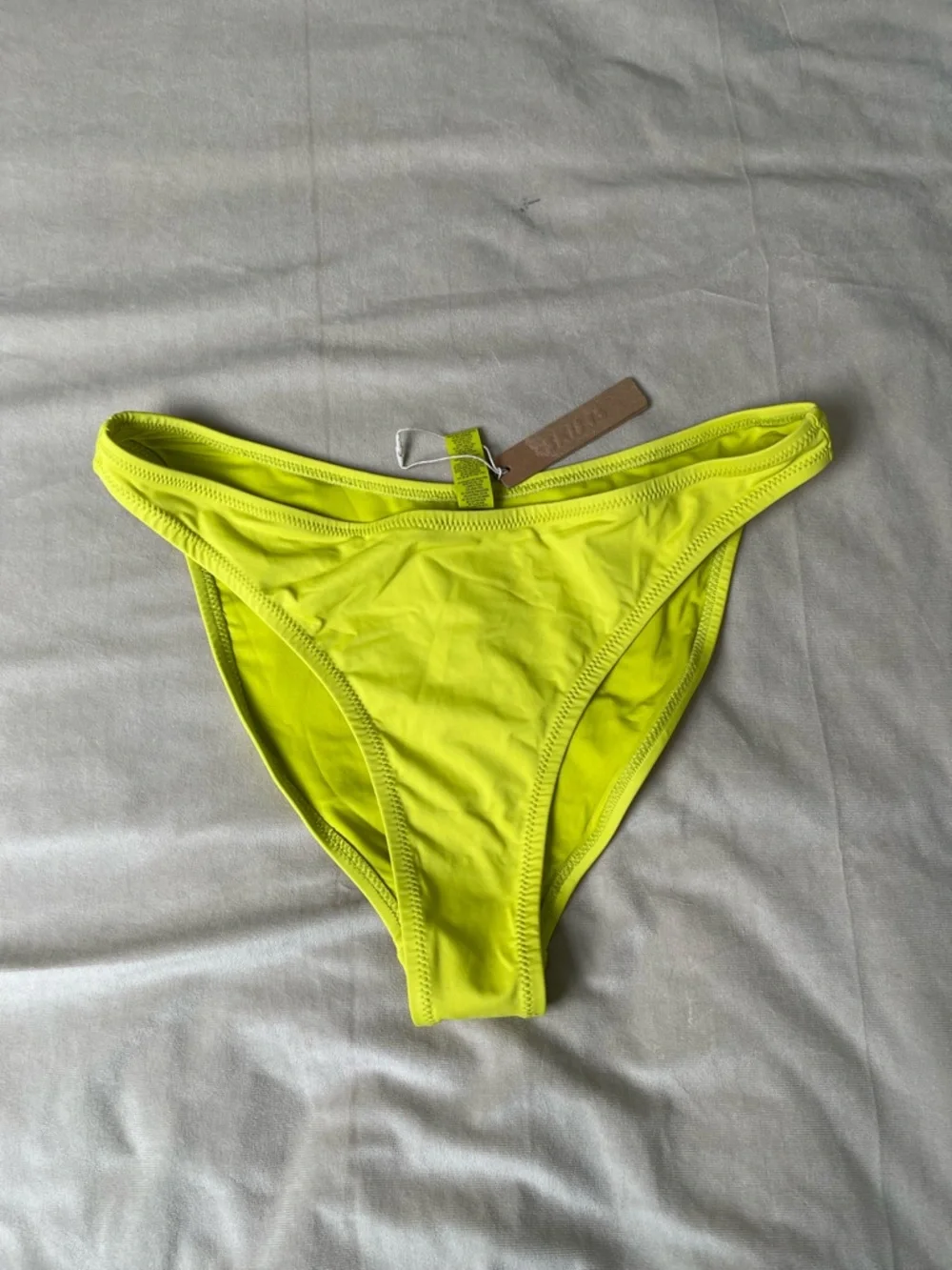 SKIMS Swim Mid-Coverage Bikini Bottoms Large Citrus NWT
